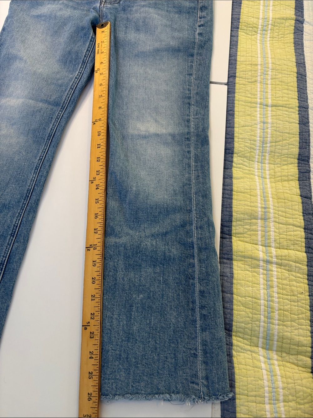 MOTHER Light Blue Denim Jeans -479sku - Picture 6 of 12